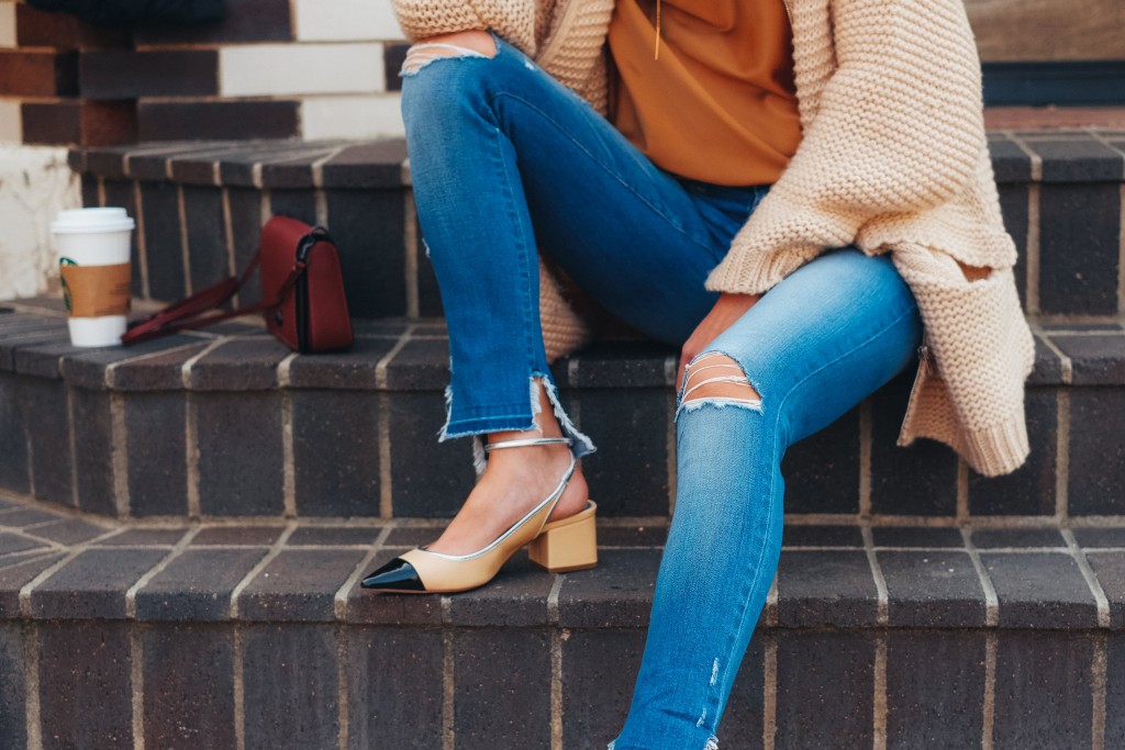 easy elegance, style inspiration, chicibiki, chunky knit, casual chic