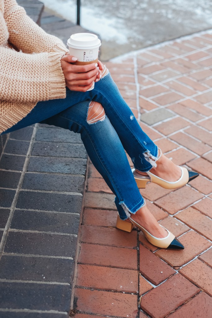 easy elegance, style inspiration, chicibiki, chunky knit, casual chic