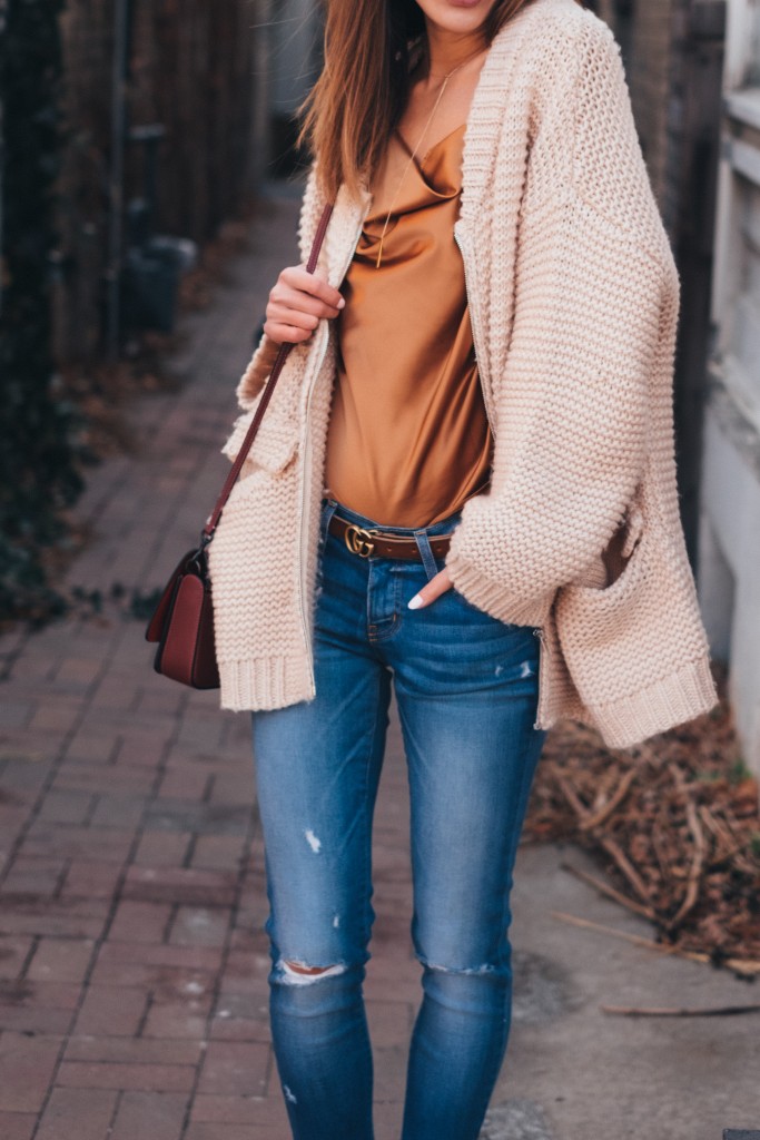 easy elegance, style inspiration, chicibiki, chunky knit, casual chic