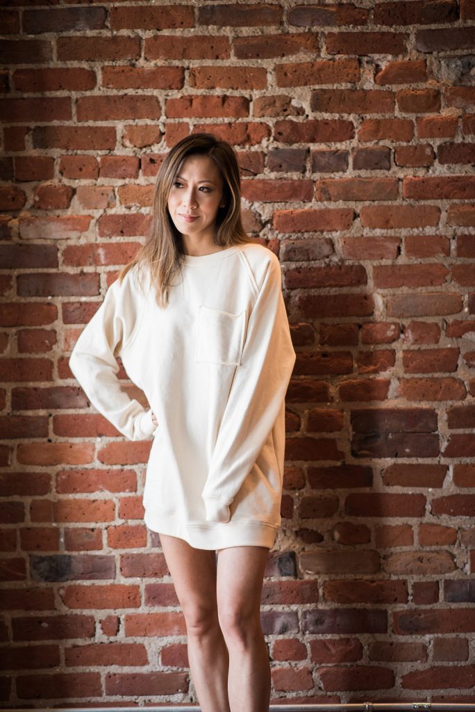 sweatshirt, sweater dress, athleisure