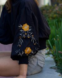 Make a statement with lantern and puff sleeves